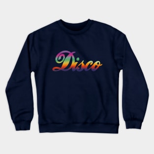 Disco Rainbow Crewneck Sweatshirt